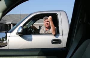 Road rage driver in Corpus Christi.