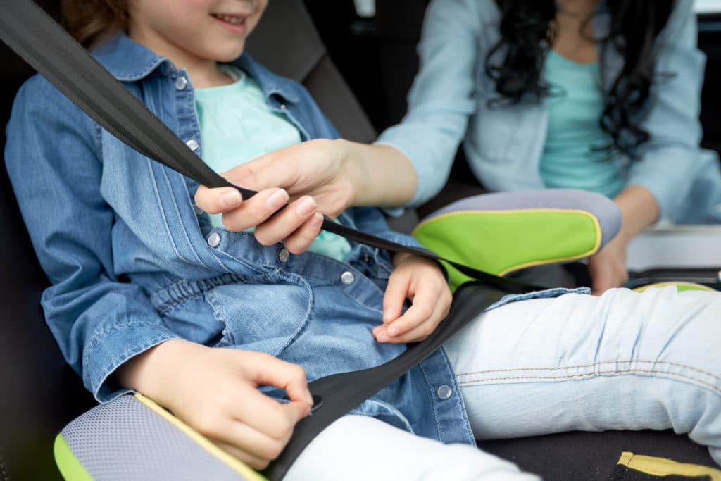 car safety tips for kids in texas scaled