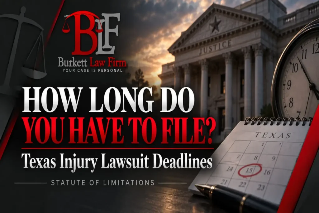 How Long Do You Have to File an Injury Lawsuit in Texas