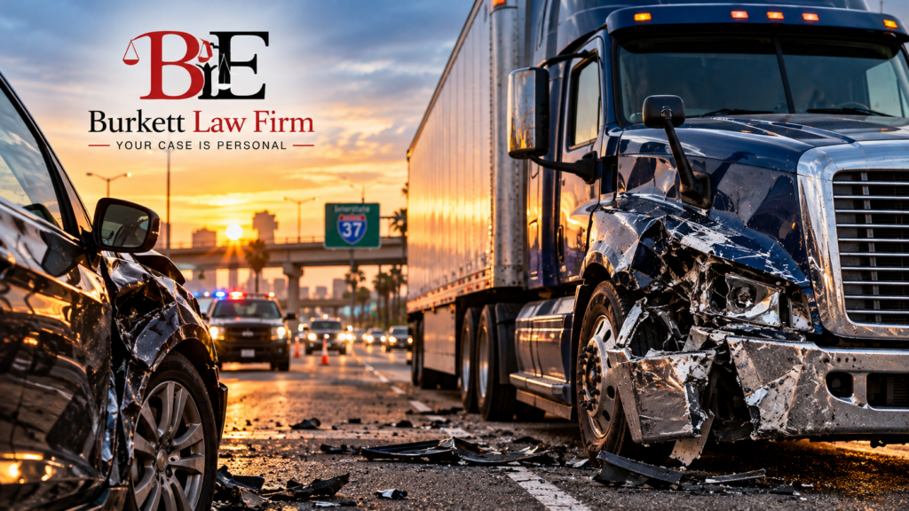 What to do after a truck accident on I37